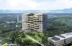 하나금융그룹 인천 이전…청라국제도시서 본사 착공식