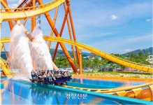 경북 경주월드서 50m 상공에서 놀이기구 멈춤사고 발생…승객 40분간 고립