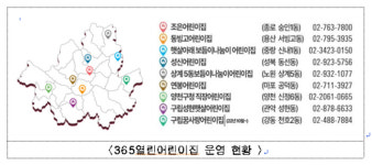 휴일·야간에 아이 봐주는 ‘365열린어린이집’, 용산·강동구에도 생긴다