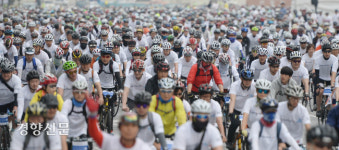 자전거 5000대, 광화문~월드컵공원 도로 16㎞ 달린다