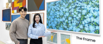 ‘더 프레임’에 담아낸 예술…삼성전자, ‘2022 유니온 아트페어’ 참여[포토뉴스]