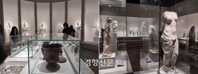 ‘따로 또 같은’ 그리스·로마의 신화와 문화…갖가지 유물로 만난다