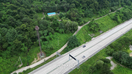 종점에 나들목이 없어 김 여사 땅 혜택 없다? 1km 밑에 나들목 있어[팩트체크]