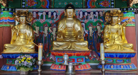 동해 삼화사 목조아미타여래삼존좌상 등 5점 ‘강원도 유형문화재’ 지정