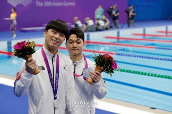 수영 다이빙도 연일 메달 소식···김수지-박하름 동메달, 김영남-이재경 은메달