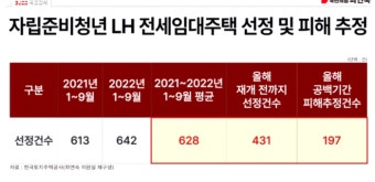 ‘전세사기’ 여파에 자립준비청년 주거지원도 공백[국정감사 2023]