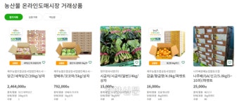 정부, 농산물 온라인 도매시장 출범···1호 거래자 백종원 양파 10t 샀다
