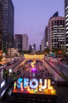 화이트 드래곤 보러갈까?···광화문광장·청계천 밤 밝히는 ‘빛 축제’