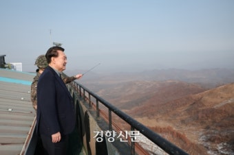 윤 대통령, 전방부대 방문 “선조치 후보고”···신원식 동행