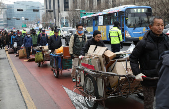 전남 광양시, 폐지 수집 노인 ‘최소 수입’ 보장한다