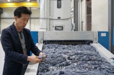 “총선 현수막 재활용 한다더니, 재활용 공장엔 왜 안 오나”[현장]