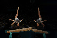 36년 만의 단체전, 여자 기계체조 선수들은 활짝 웃었다[플랫]