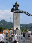 두 쪽 난 광복절 비판하는 독립운동단체[경향포토]