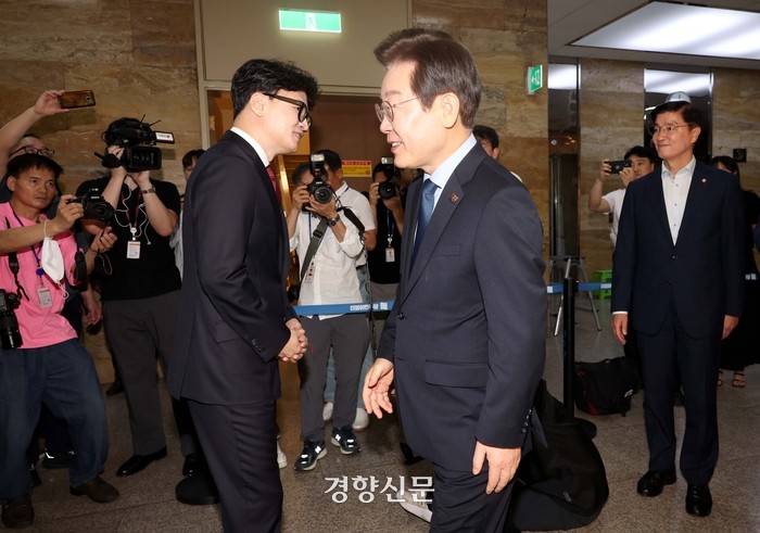 한동훈, 이재명 위증교사 1심 생중계 촉구 재판 공정성 강조