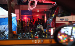 ‘310명 전원 구조’ 분당 야탑상가 화재 소방관들, 성남시 감사패 받는다