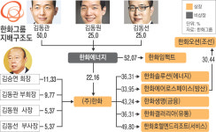 김승연 회장 지분 3형제에 증여…‘유상증자 논란’ 가라앉히기