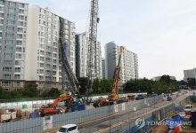 천공기 덮친 용인 아파트 정밀안전진단…장비 이틀만에 철거