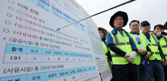 수해 복구 현장 간 정청래·박찬대, 호남지역 돌며 ‘민생 챙기기’ 집중