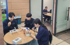 ‘산단 천원의 아침밥’ 시범사업 중인 충남 아산 득산농공단지 가보니…
