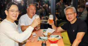 젠슨 황, 이재용·정의선과 ‘깐부’ 회동