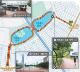 지하철역부터 뛰어 호수길 돌고 난 후, 마무리는 ‘송리단길’ 어때?[뛸지도]