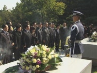 고 박정희 전 대통령 34주기 추도식 거행