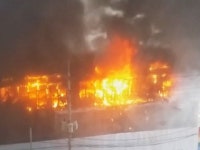 [속보] 서울 구로동 호텔신축공사현장 큰 불