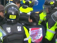 노조원 대거 연행...무더기 영장 불가피