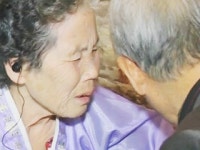 드디어 만났다...이산가족 상봉