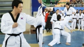 박유천, 격파에 발차기까지 완벽...태권유천으로 변신