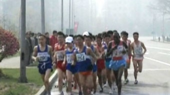 평양 국제 마라톤 외국인 아마추어 첫 참가