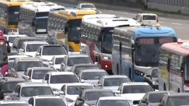 고속도로 상·하행선 정체 극심