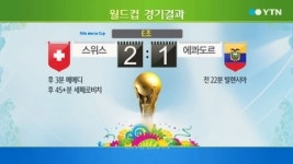 스위스, 에콰도르에 역전승