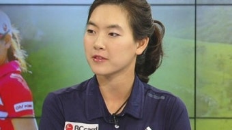 YTN·볼빅여자오픈 우승컵 안은 이정민 프로 [이정민, 프로골퍼]