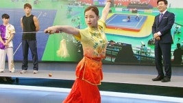 인천에서 우뚝 선 우슈 영웅들...시범 영상