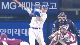 삼성, 1승 남았다...최형우 끝내기 안타