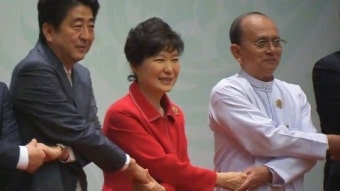 박근혜 대통령, 한중일 정상회담 제안