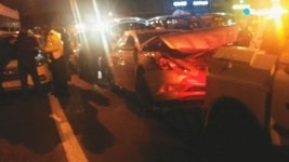 북대전IC 부근 10중 추돌...인명 피해 없어