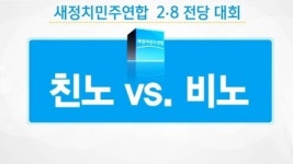 새정치 전당대회 비노 VS. 친노 계파전쟁