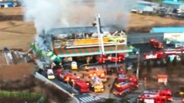 경기도 양주시 마트에서 50대 여성 분신...2명 사상