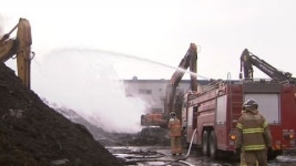 아산 인주공단 폐타이어 분쇄공장 불