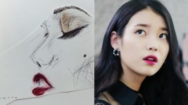 수지가 그린 프로듀사 속 아이유 신디다 신디