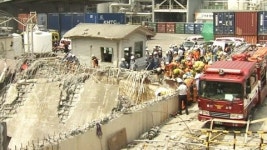 한화케미칼 폐수저장조 폭발...6명 사망