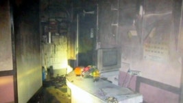 아산 지하 단란주점 화재...1,100만 원 피해