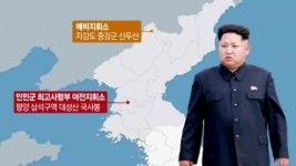 北 인민군 최고사령부 벙커, 평양 북쪽 구역 야산 밑에