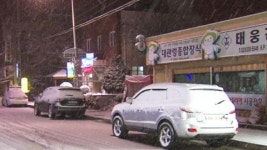 [날씨] 강원 산간 대설주의보...최고 20cm 눈