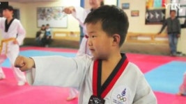 몽골은 지금 태권도 열풍