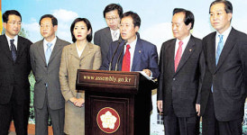 소장파가 박근혜에 던진 수류탄