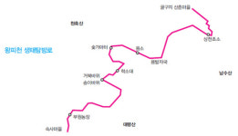 불편함으로 아름다움을 즐기다-④ 왕피천길(경북 울진)