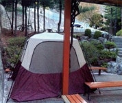 한낮 냉면대첩과 한밤 난장캠핑